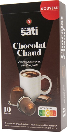 Sati Chocolat Chaud x10 caps (Nespresso)